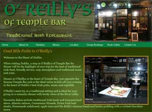 O'Reillys Traditional Irish Restaurant Temple Bar