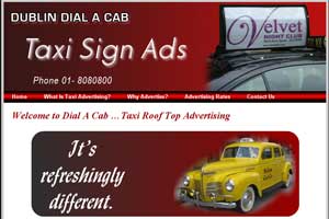 Dublin Taxi Advertising