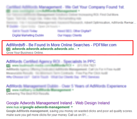 Adwords Phishing Scam. How to Spot A Phishing Scam