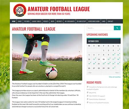 Amateur Football League – Serving Irish Soccer For More Than 50 Years