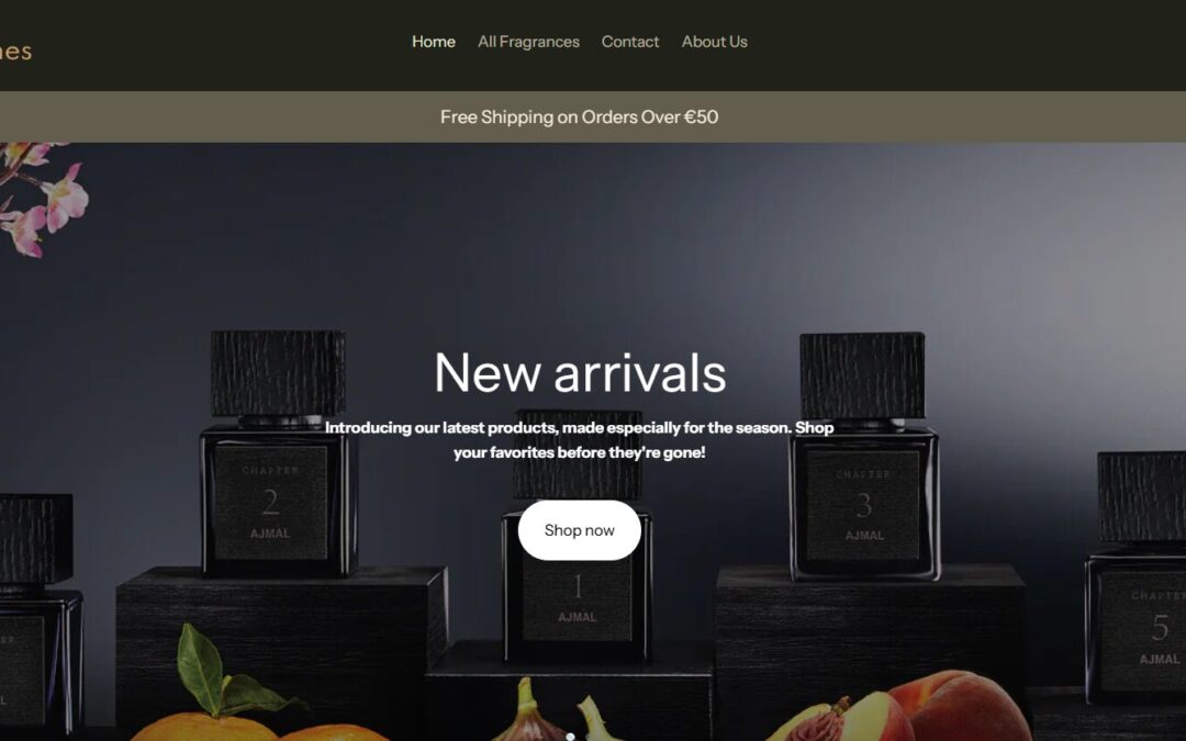 Web Design Case Study: Posh Perfumes by Nua Web Design