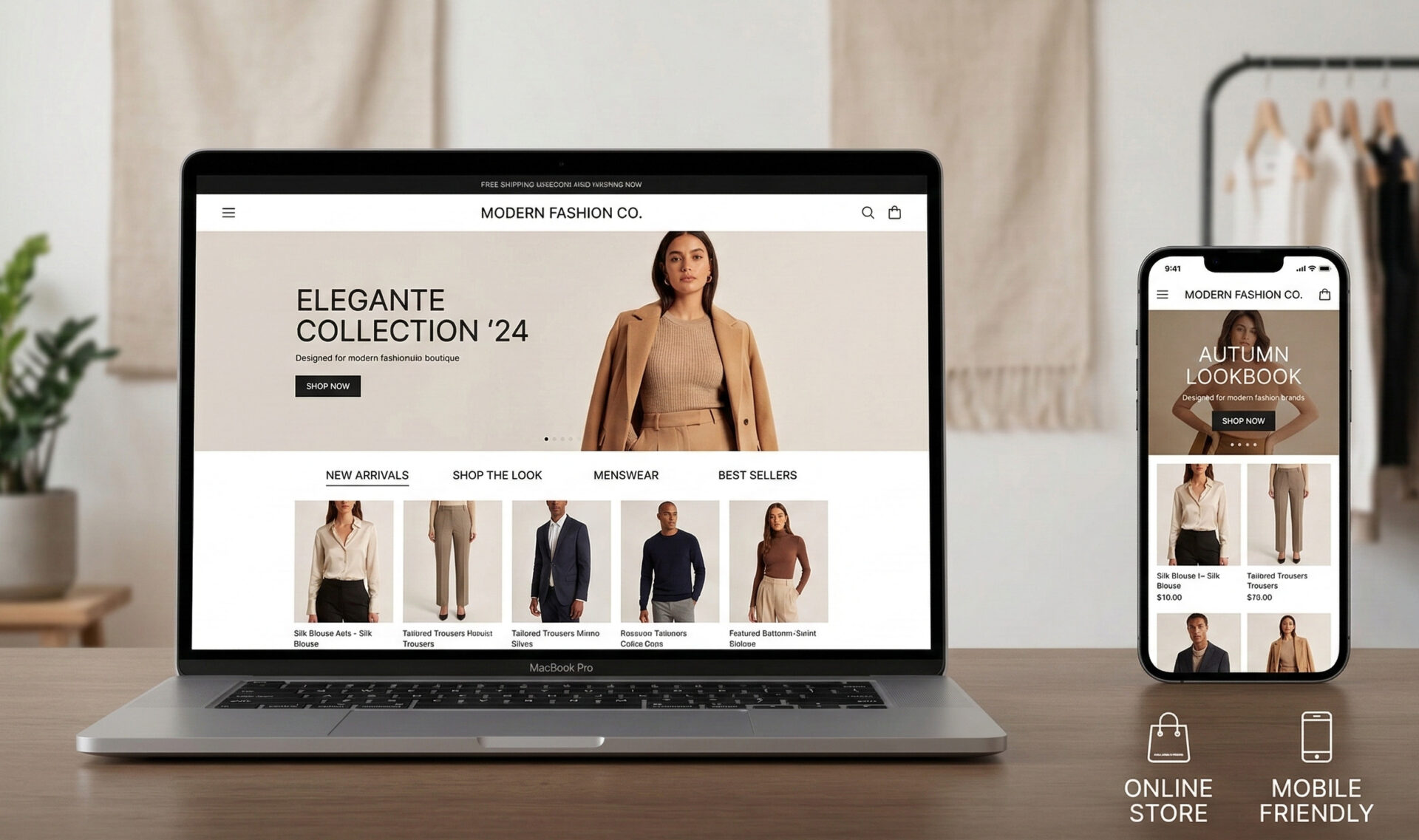 custom web design