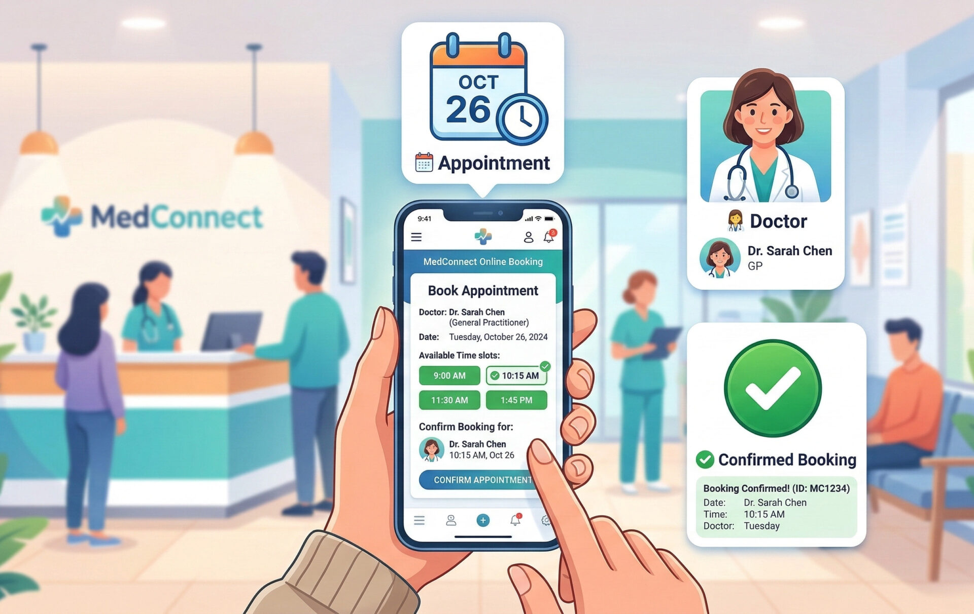 med-clinic custom web design