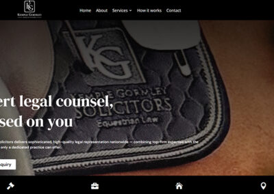 Web Design Case Study: Kemple Gormley Solicitors by Nua Web Design